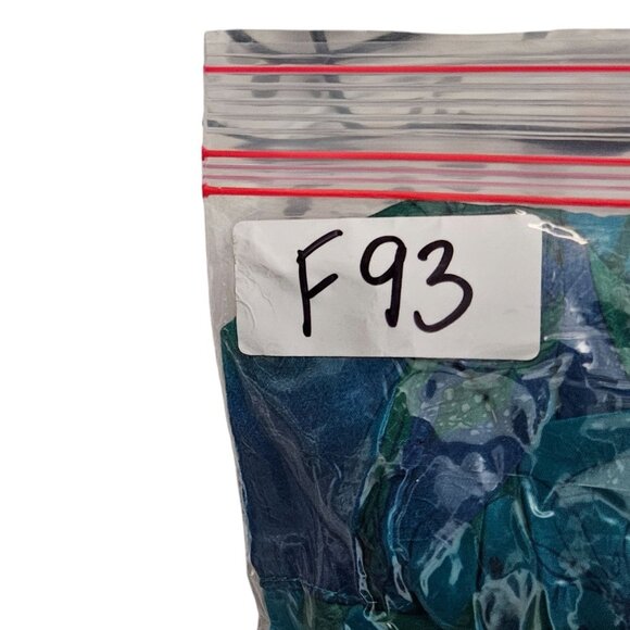 Click By Color Me Cotton Floral Layered Tunic S Blue Green Womens Shirt Blouse - Picture 9 of 9